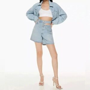 Agolde broken waistband short size 31 B1123